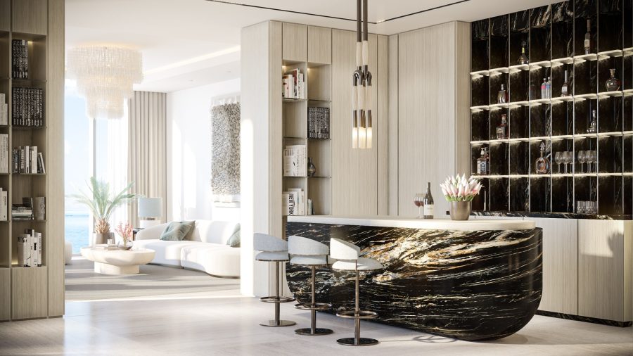 The Pearl 906 – Living Room